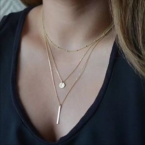 Gold 3 layer chain